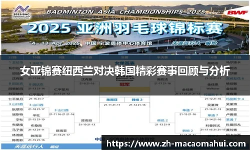 女亚锦赛纽西兰对决韩国精彩赛事回顾与分析
